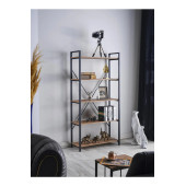 Evdesa Kitaplık Dekoratif Raf 180x90 Cm 5 Raflı - 1