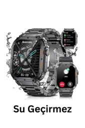 ODD3 2.1 inç IPS Ekran IP68 Su Geçirmez Konuşma ve NFC Özellikli Akıllı Saat thumbnail 12