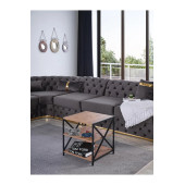 Evdesa  3 Raflı Orta Sehpa , Modern Koltuk Yanı Sehpa - 1