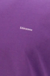 Erkek Bisiklet Yaka Standart Fit Mor T-Shirt - 2