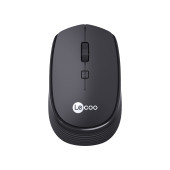 Lenovo Lecoo WS202 Kablosuz 1200DPI 4 Tuşlu Optik Mouse Siyah - 1