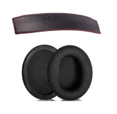 Schulzz Kingston Hyperx Cloud 2 Uyumlu Kumaş Kulaklık Pedi ve Deri Kafa Bandı - 1