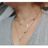 Rose Hilal Etrafi Yıldızlı Tasarim - 1