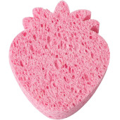 Wee Baby Doğal Selülozik Banyo Süngeri 915 Pembe Çilek - 2