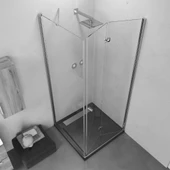 Sanica Paslanmaz Klapeli Koku Önleyici Duşakabin Duş Kanalı Yer Süzgeci 40cm - 4