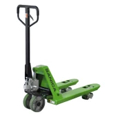 Sanica Yeşil Transpalet 2.5 Ton Kapasite Poliüretan Tekerlekli Pompa thumbnail 1