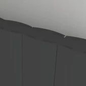 Sanica Simetrik Dizayn Radyatör Antrasit Alüminyum Yatay (Double) 600 x 718 mm thumbnail 3