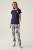 Arnetta 2875 Beach Kadın Kısa Kol Pijama Takımı - 3
