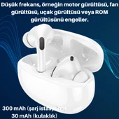 Polham BT5.3V 300Mah Şarjlı Mikrofonlu Bluetooth Kulakiçi Kulaklık, Hifi Bas Destekli, Su Geçirmez - 4