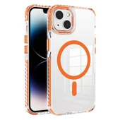 Apple iPhone 11 Kılıf Magsafe Şarj Özellikli Airbagli Takılabilir Askı Aparatlı Zore Nana Kapak thumbnail 4