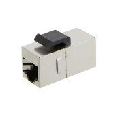 Ancheyn Cat6 Jack İnternet Modem Kablo Birleştirici Rj45 Metal Dişi Dişi Ekleme Aparatı 4380 thumbnail 3