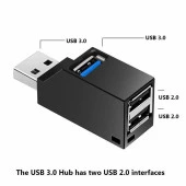 Ancheyn Usb Hub 3 Port USB 3.0 ve USB 2.0 Çoklayıcı Switch 4422 - 3