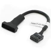 9 Pin USB 2.0 Dişi 19 Pin USB 3.0 Erkek Çevirici Dönüştürücü Adaptör Kablosu 4584 - 5