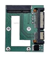 mSATA (Mini Sata) SSD to Sata Çevirici Dönüştürücü Adaptör 5137 - 1