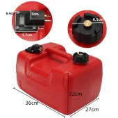 Tomking TK098-TKF15 Deniz Motoru Benzin Deposu 12 Lt - 4