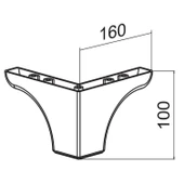 20'li Set Rose Lüks Mobilya Koltuk Kanepe Tv Ünitesi Destek Ayağı 10 cm Beyaz Ayakları thumbnail 6