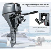 Tomking TK098-S 4 Zamanlı Kısa Şaft Bot Motoru 9.8 Hp - 4