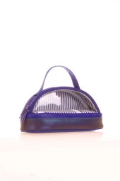 Kaukko Crescent Magic Dreams Kalem Çantası Leather Navy Blue K2680 - 2