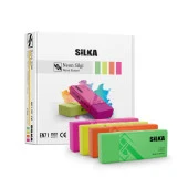 Silka Neon Büyük Boy Silgi Art2 20 li Kutu - 1