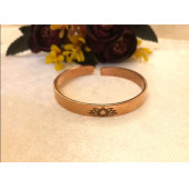 Skyfeel Saf Bakır Bileklik-Lotus--Her Bileğe Uygun-Geçmeli-Unisex - 1