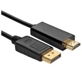 Displayport To Hdmi 3 Metre Çevirici Dönüştürücü Adaptor Kablosu thumbnail 2