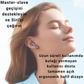 Polham BT5.3V 320Mah Şarjlı Mikrofonlu Bluetooth Kulakiçi Kulaklık, Hifi Bas Destekli, Su Geçirmez - 9