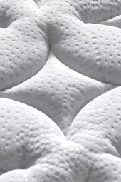 Hades Yatak 120x200 cm Tek Kişilik 30 cm Kalınlığında Paket Yaylı Lüks Yatak Orta Sert Gri Kumaş thumbnail 6