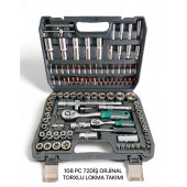 MELZOHOME 108 PC 72 DİŞ ORJİNAL TORXLU LOKMA TAKIMI - 1