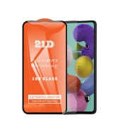 Samsung Galaxy A51 Ekran Koruyucu 21D Tam Kaplayan Kırılmaz Cam Kavisli 9018000000233 - 1