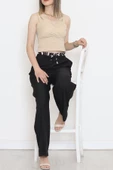 Beli Lastikli Palazzo Pantolon Siyah1 - 20866.683. thumbnail 4