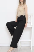 Beli Lastikli Palazzo Pantolon Siyah1 - 20866.683. thumbnail 2