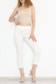 Beli Lastikli Pantolon Ekru - 20819.683. - 4