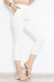 Beli Lastikli Pantolon Ekru - 20819.683. - 1
