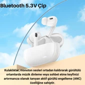 Coofbe Hd Plus Aktif Gürültü Önleme Bluetooth 5.3 300 mAh Kulakiçi Bluetooth Kulaklık Stereo Kulaklık - 6