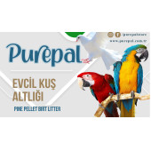 Purepal  Doğal Çam Pelet Evcil Kuş Altlığı 5 Kg 10 L - 3