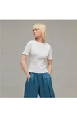adidas FITTED SS TEE Kadın T-shirt HY1403 - 1
