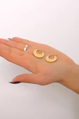 Çelik Küpe Gold4 - 17251.1804. - 4