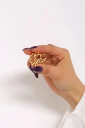 Sarmal Küpe Gold - 17229.1806. - 4