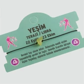 Yeşim Doğal Taşlı Terazi Burç Bileklik - DL0101 - 1
