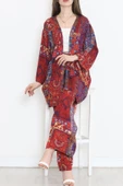 Kimono Takım Bordo - 10553.1095. - 4