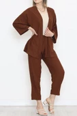 Kimono Takım Acıkahve - 12176.1254. - 2