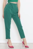 Zincir Detaylı Pantolon Yeşil - 20713.683. - 5