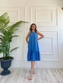 Kadın Elbise İndigo thumbnail 2