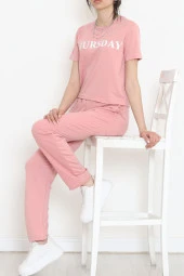 Jogger Eşofman Takımı Gül - 16601.5238. thumbnail 4