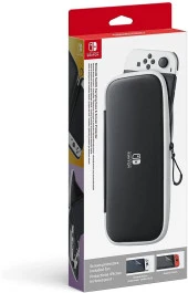 Nintendo Switch OLED Çanta & Ekran Koruyucu Orijinal Lisanslı Carrying Case Screen Protector - 1