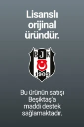 Beşiktaş Orijinal Lisanslı Siyah Çocuk Sweat + Bileklik Set Hediyelik Ahşap Kutulu - 6