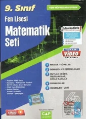 9. Sınıf Fen Lisesi Matematik Seti Çap Yayınları - 1