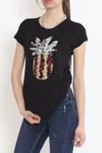 Ananas Pullu Bluz Siyah - 17125.599. - 1
