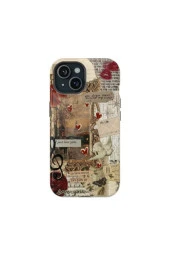 iPhone 6 Plus Uyumlu Silikon Kılıf -Love Kolaj - 1