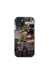 iPhone 13 Silikon Kılıf -Hollywood Kolaj - 1